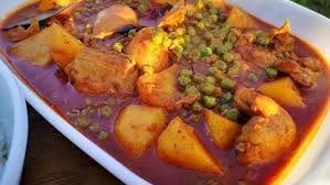 CHICKEN PEAS KURMA